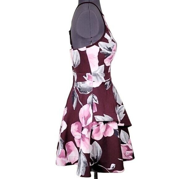 Speechless Halter A-line Mini Party Dress Sz 3 - Picture 3 of 13